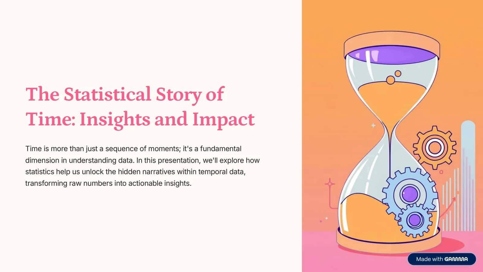 The Statistical Story of Time: Insights and Impact