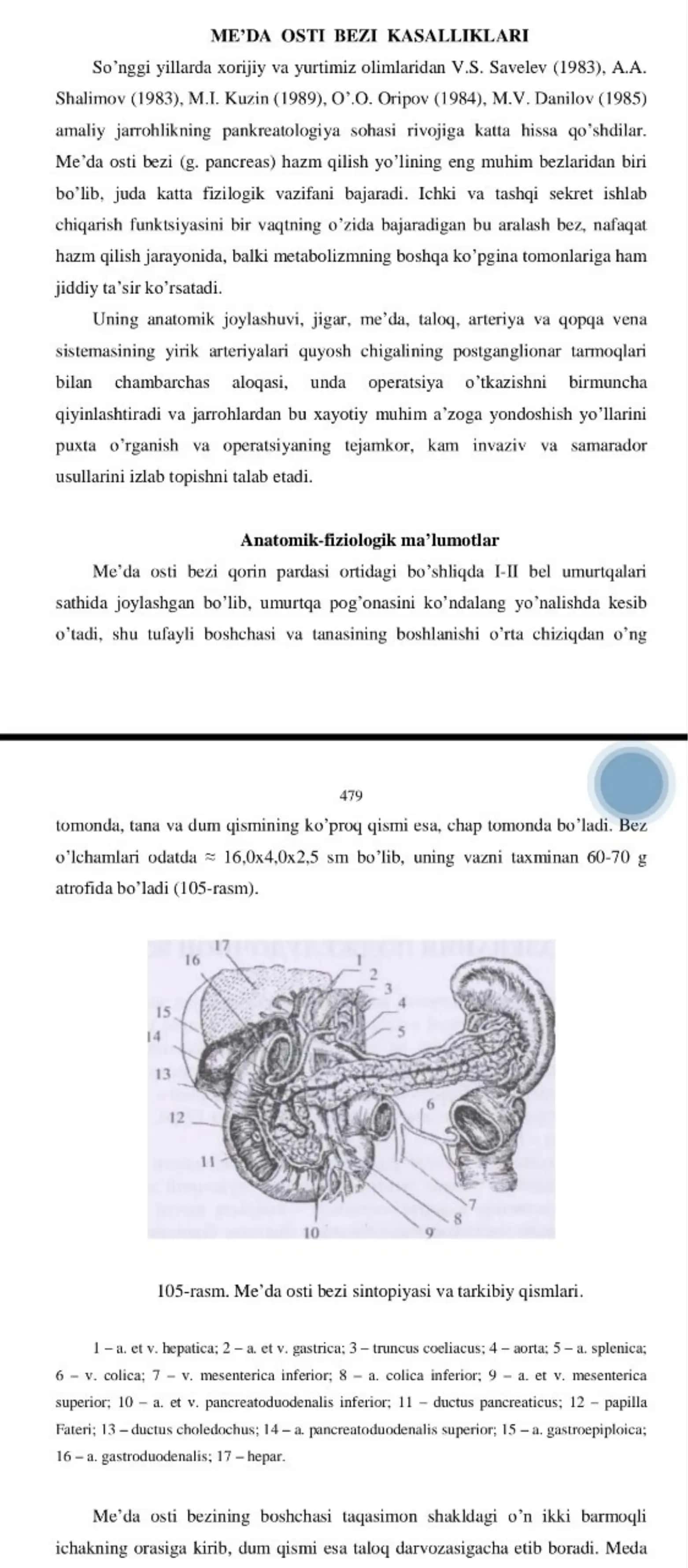 Me’da osti bezi kasalliklari