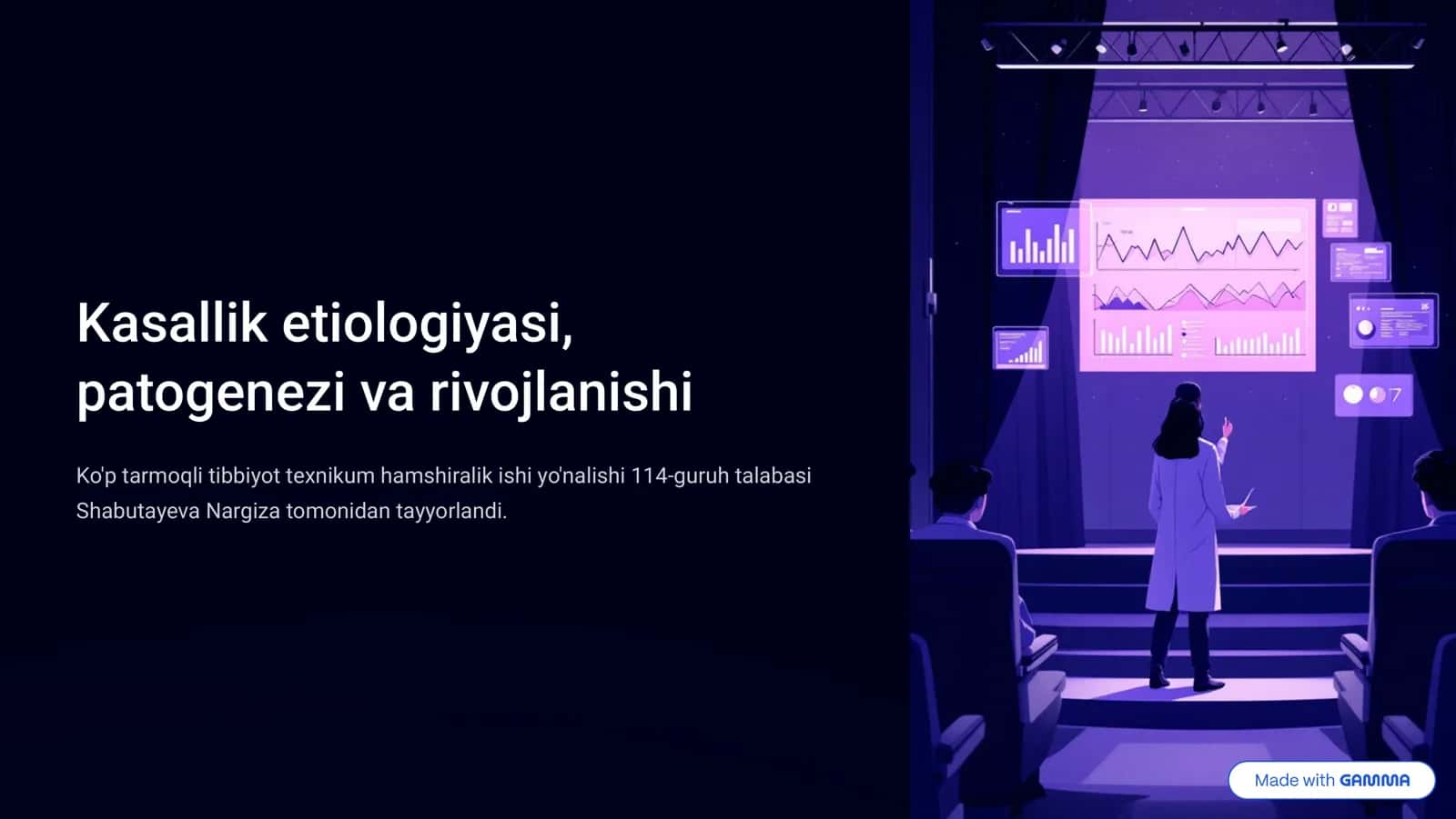 Kasallik etiologiyasi, patogenezi va rivojlanishi