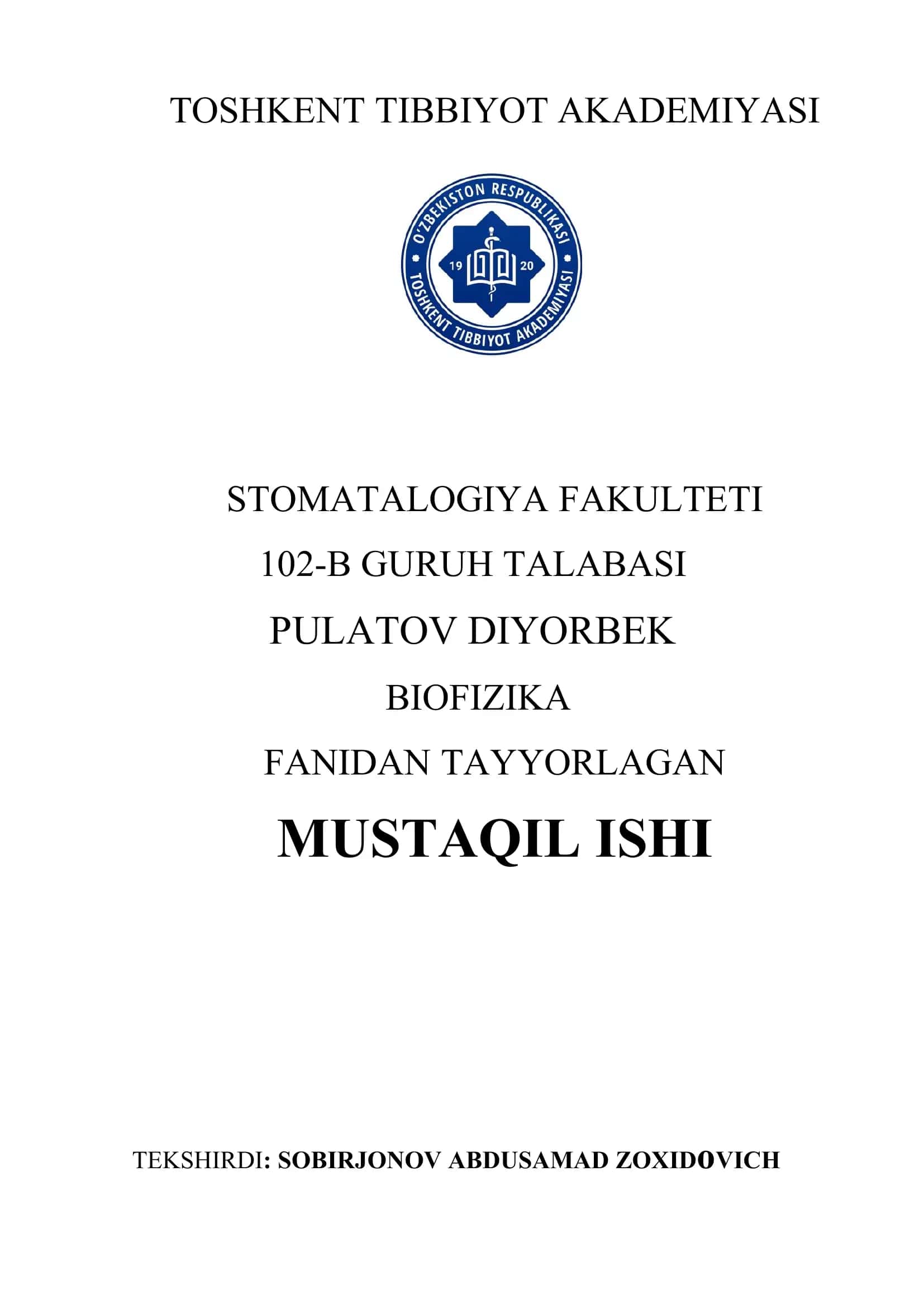 Suyuqliklarning oqishi. Bernulli tenglamasi
