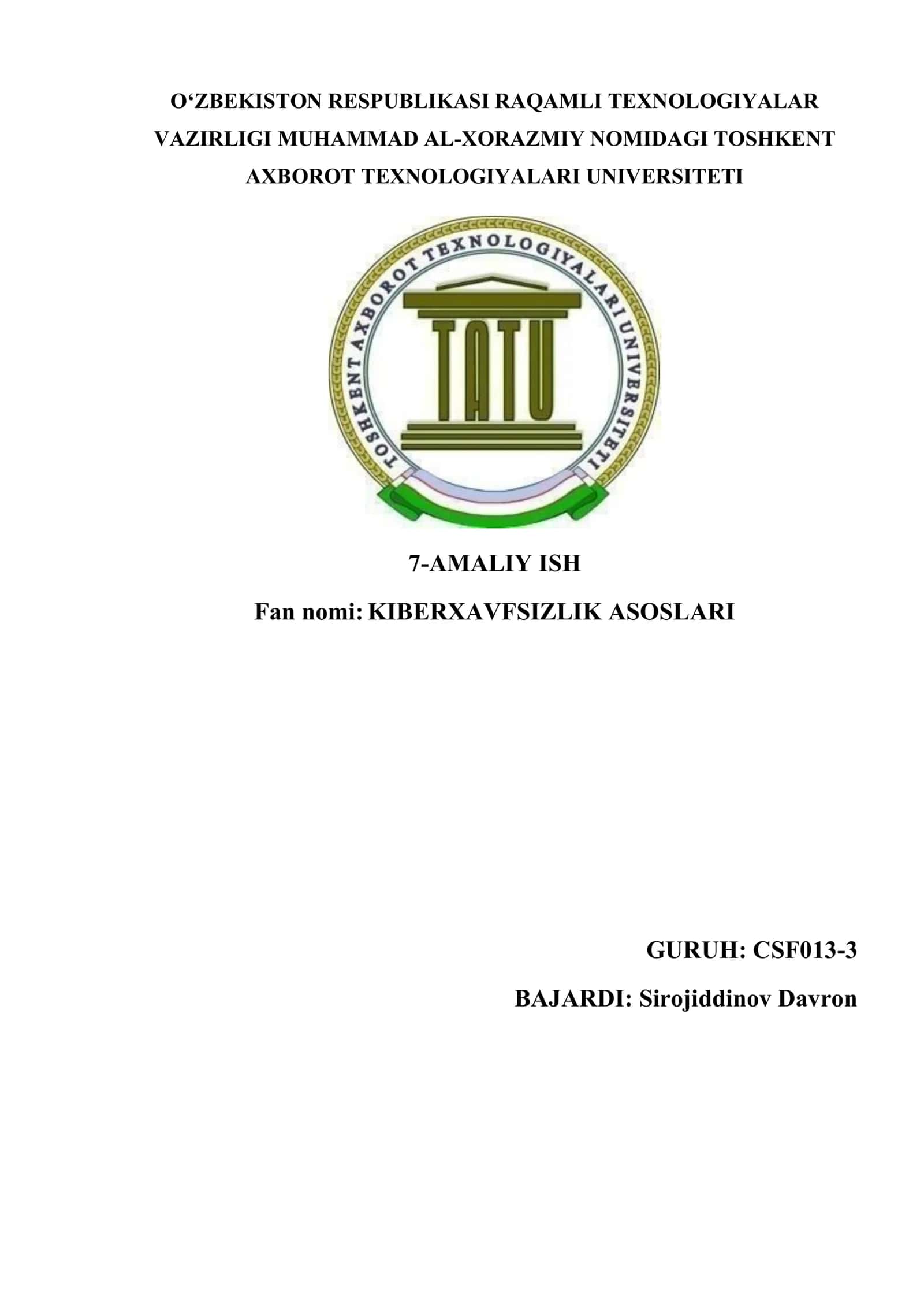 Xavfsiz Wi-Fi simsiz tarmog‘ini qurish