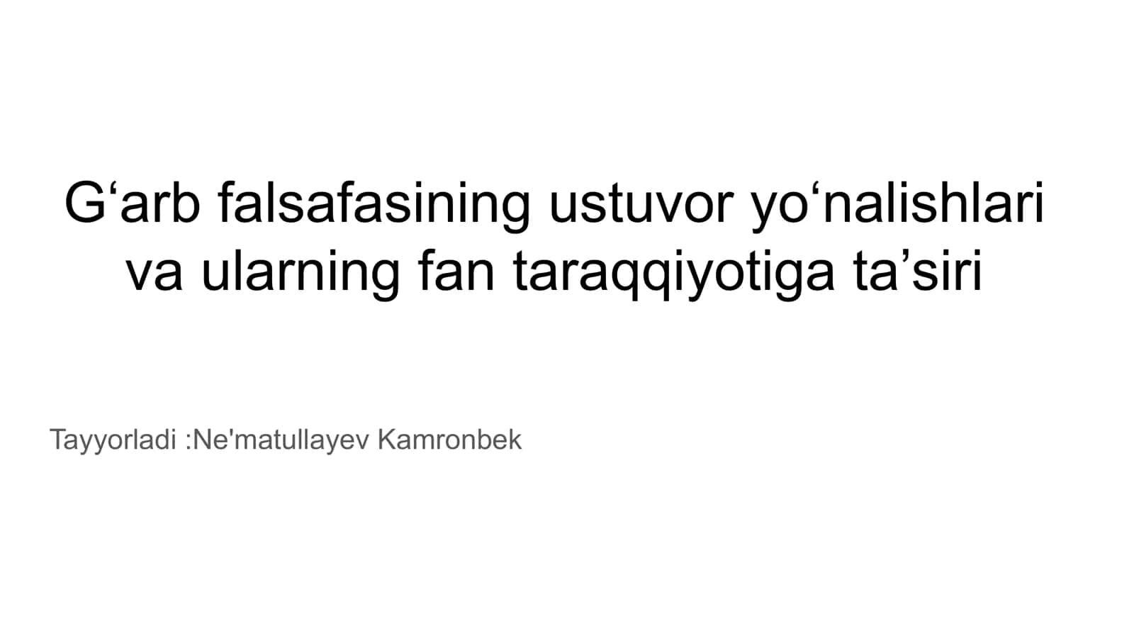 Qadimgi Yunon falsafasi va Milet maktabi
