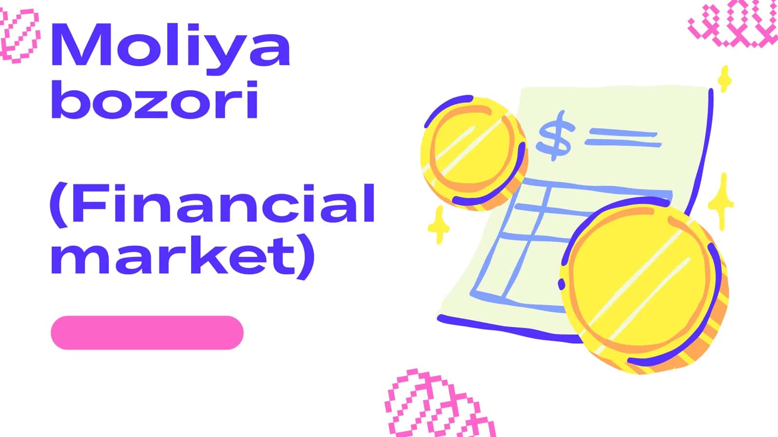 Moliya bozori (Financial market)