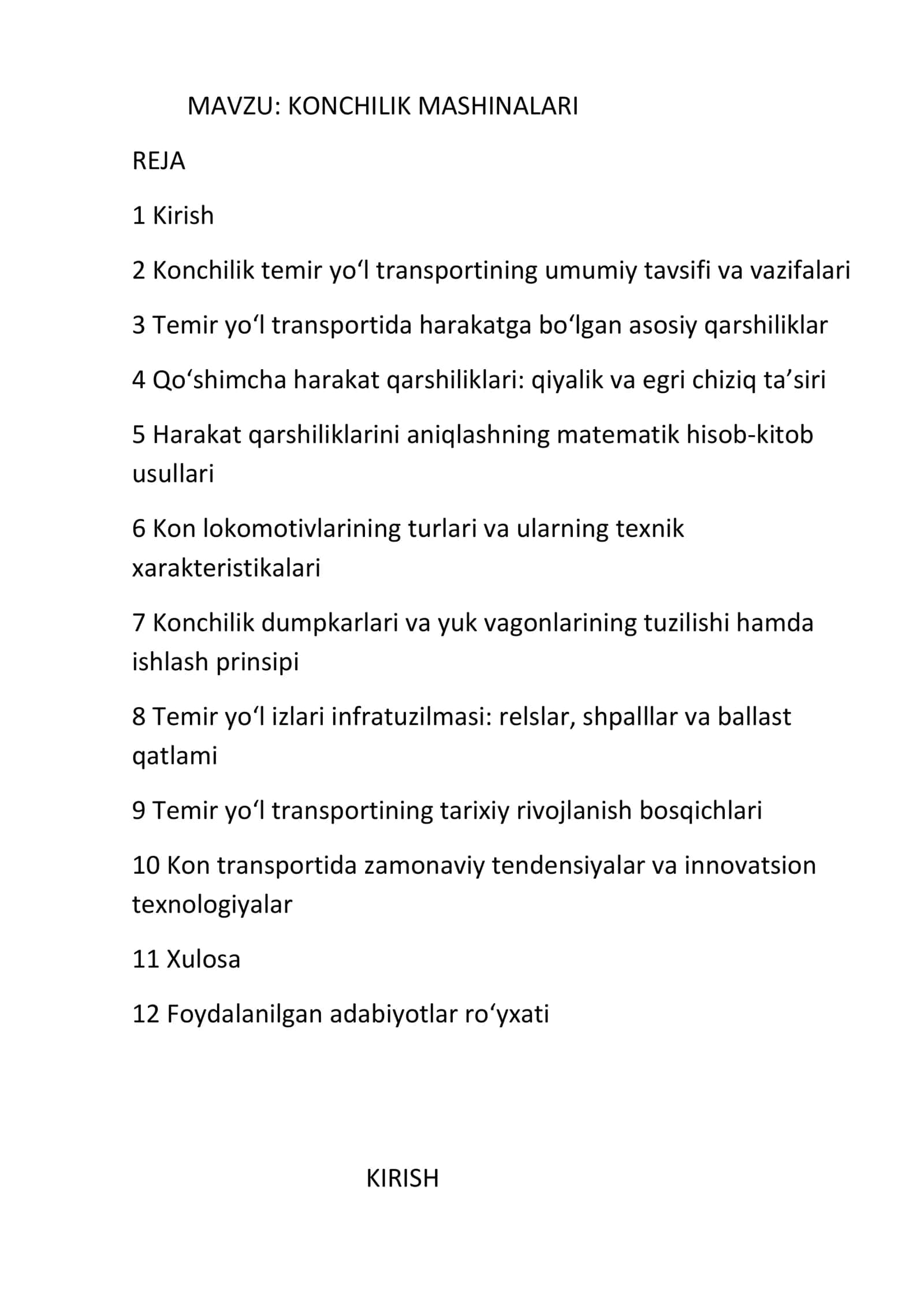 KONCHILIK MASHINALARI