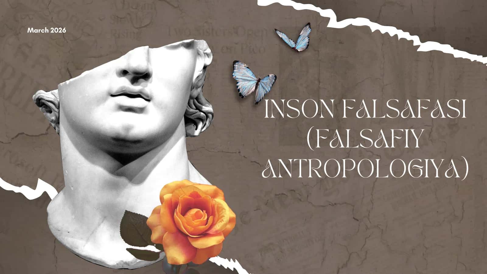 Inson falsafasi(Falsafiy antropologiya)