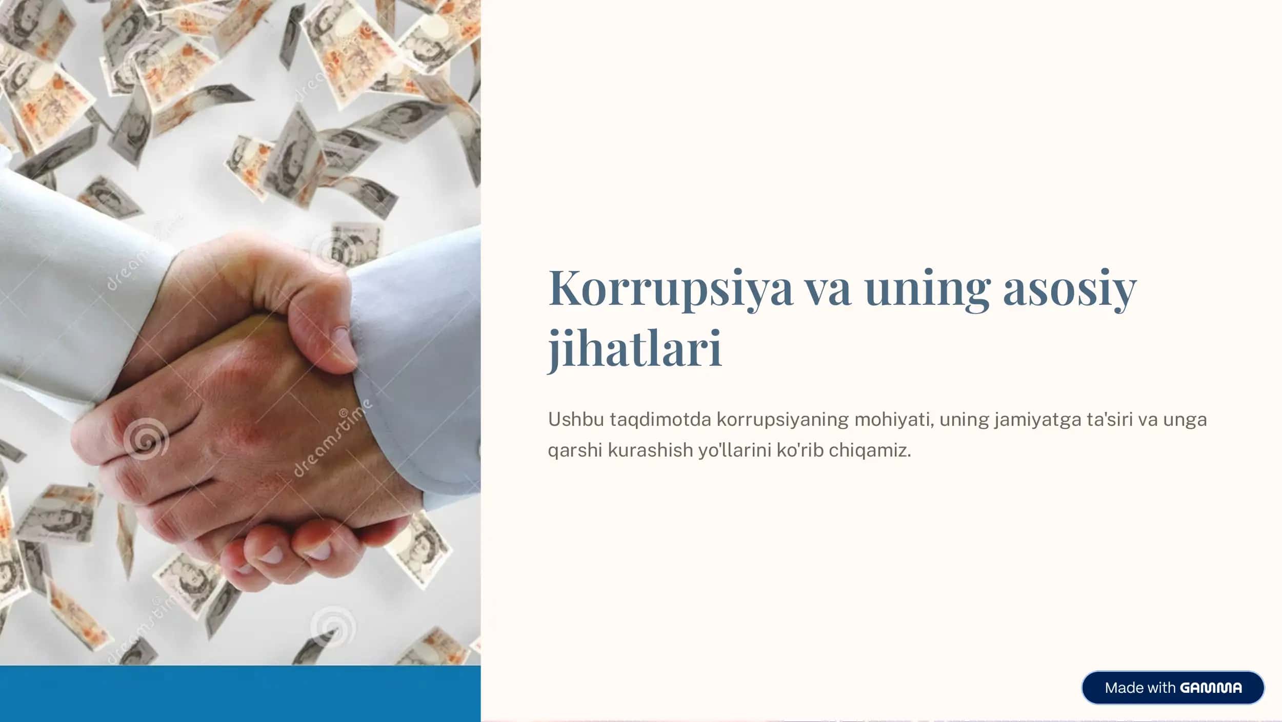 Korrupsiyaning iqtisodiy oqibatlari