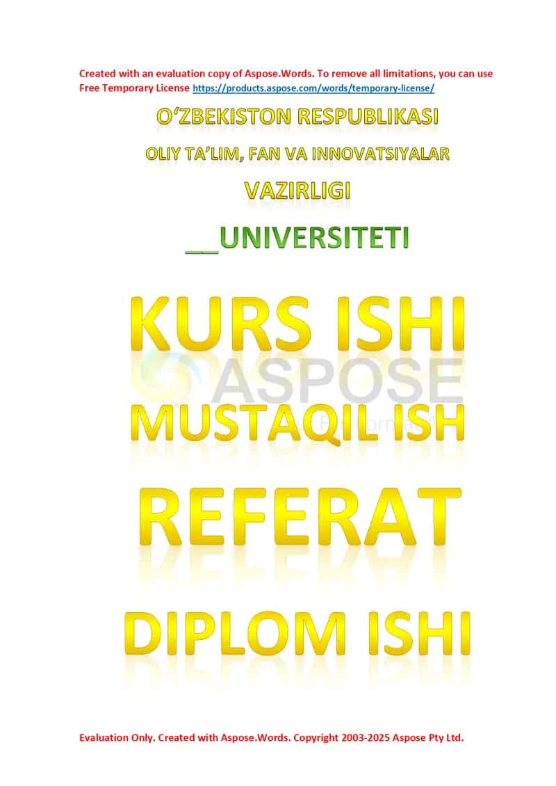 Yog‘ochdan tayyorlanadigan buyumlar va mahsulotlarga xomashyo tanlash va tayyorlashda yog‘och materiallarning xossalari va ishlatilishi o‘rganish