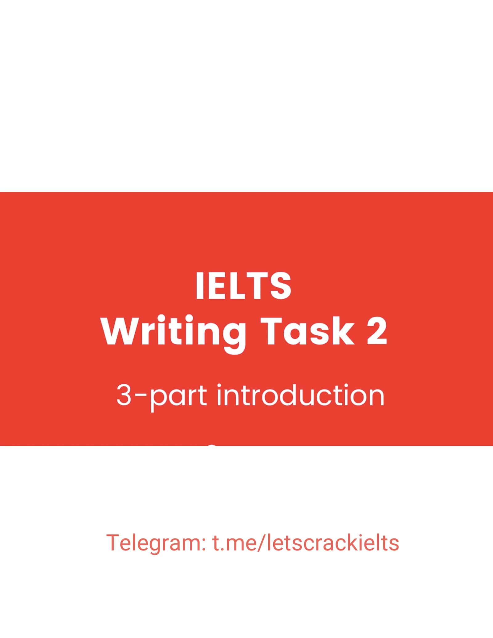 INGLIZ TILI How to Write an Introduction