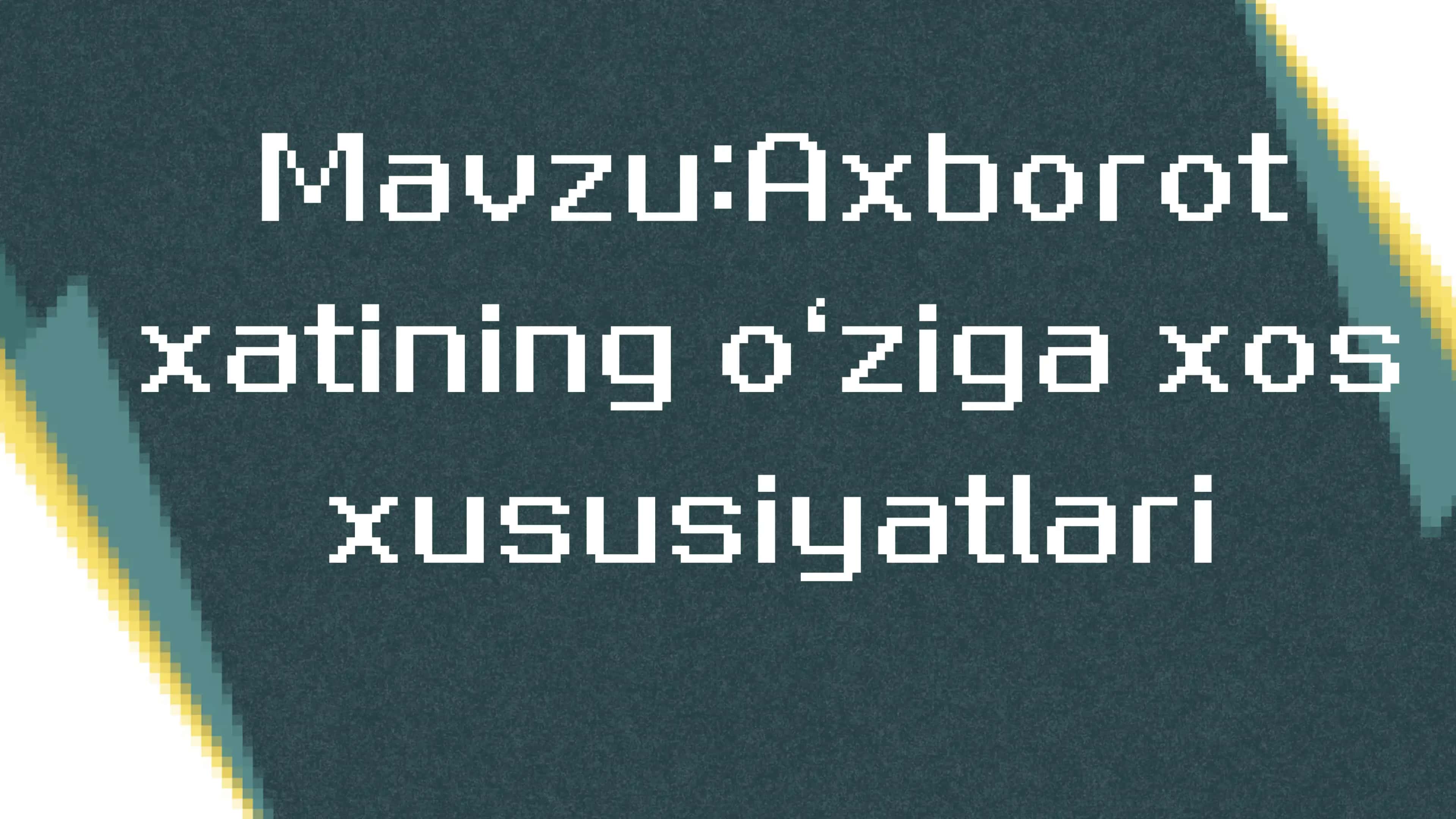 Axborot xati