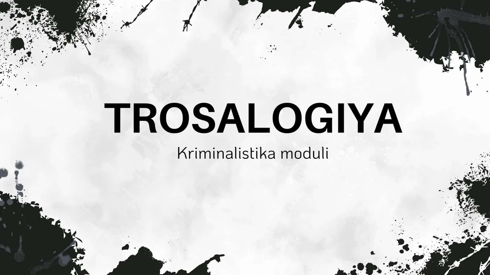 TRASOLOGIYA