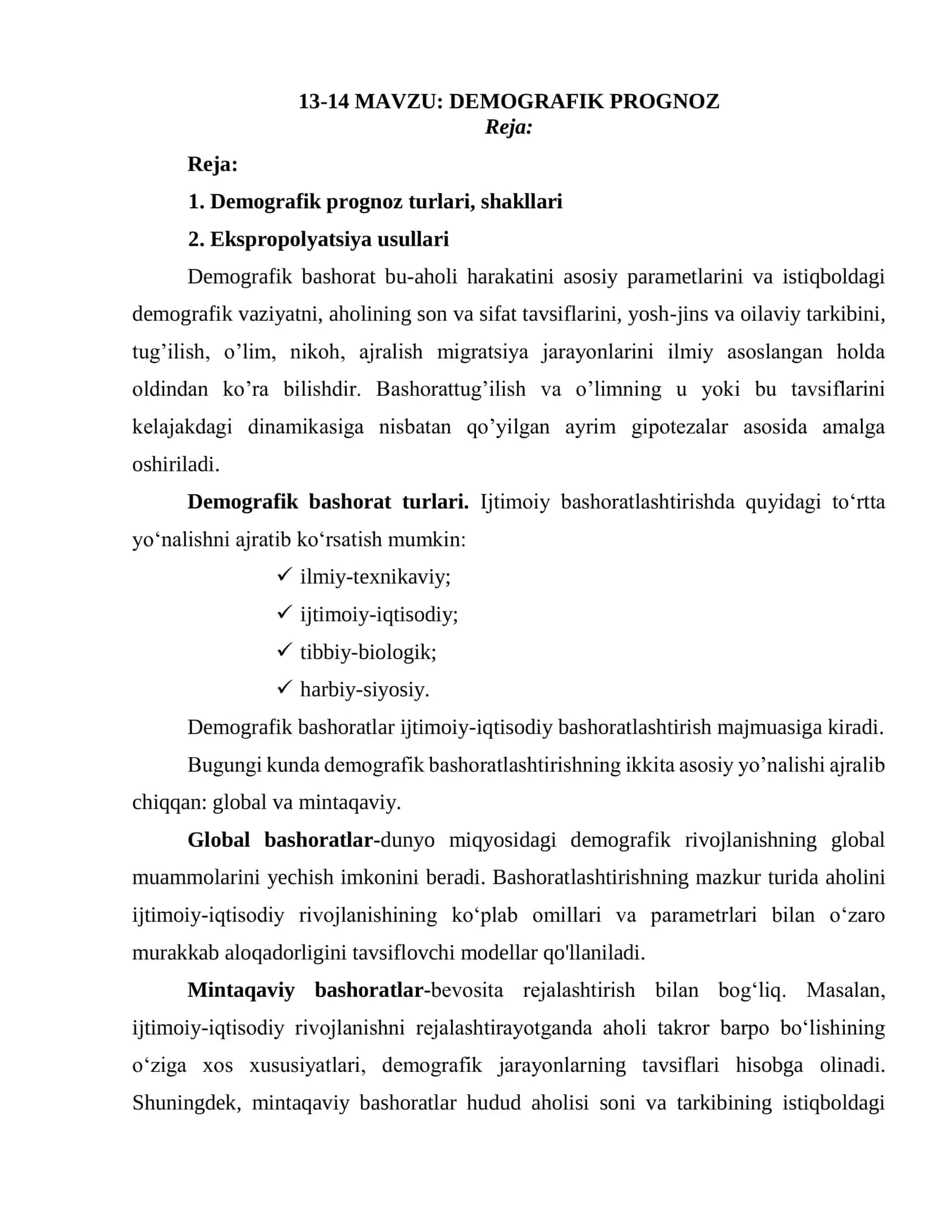 DEMOGRAFIK PROGNOZ