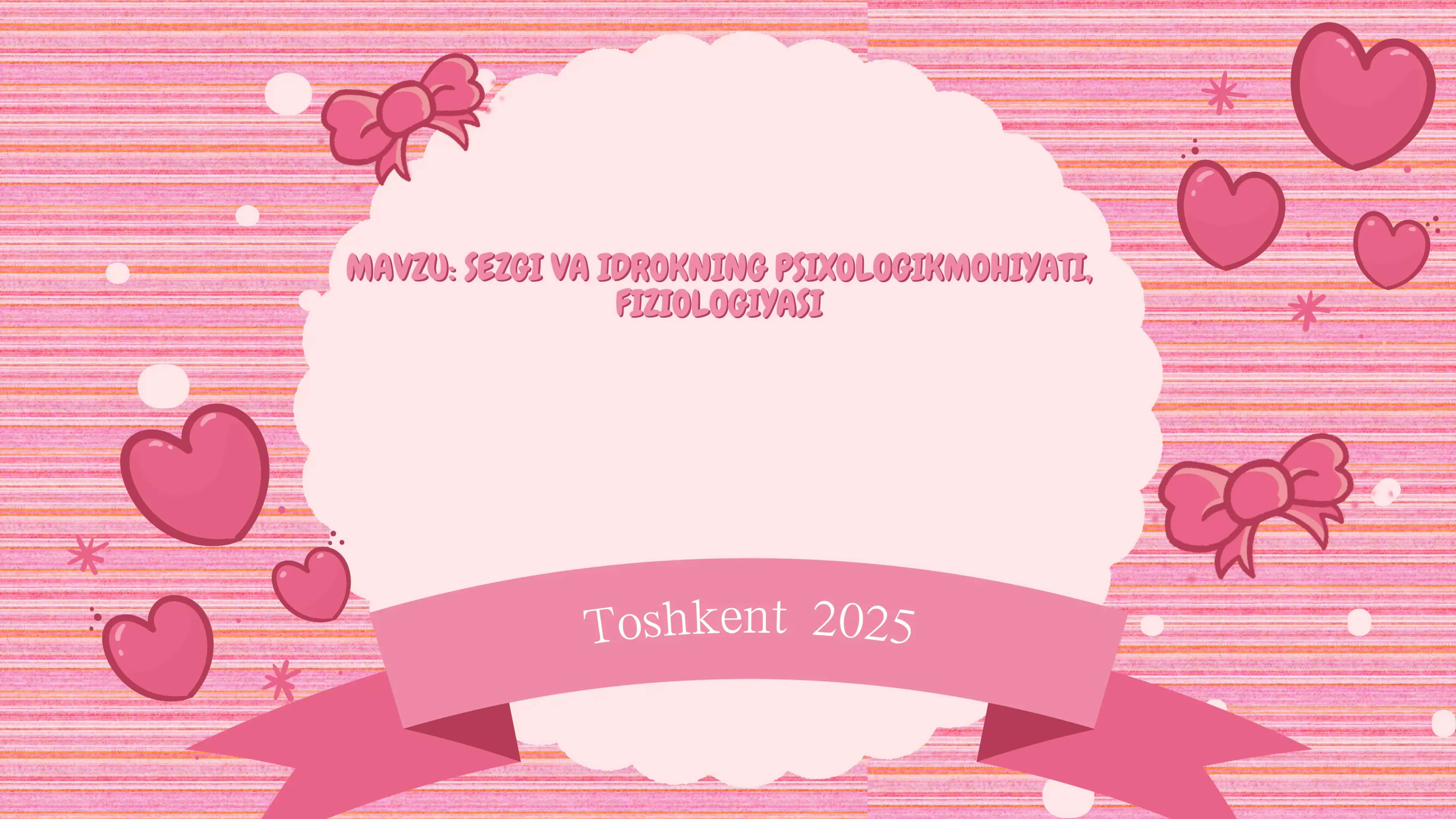 Sezgi va idrokniging psixologik mohiyati