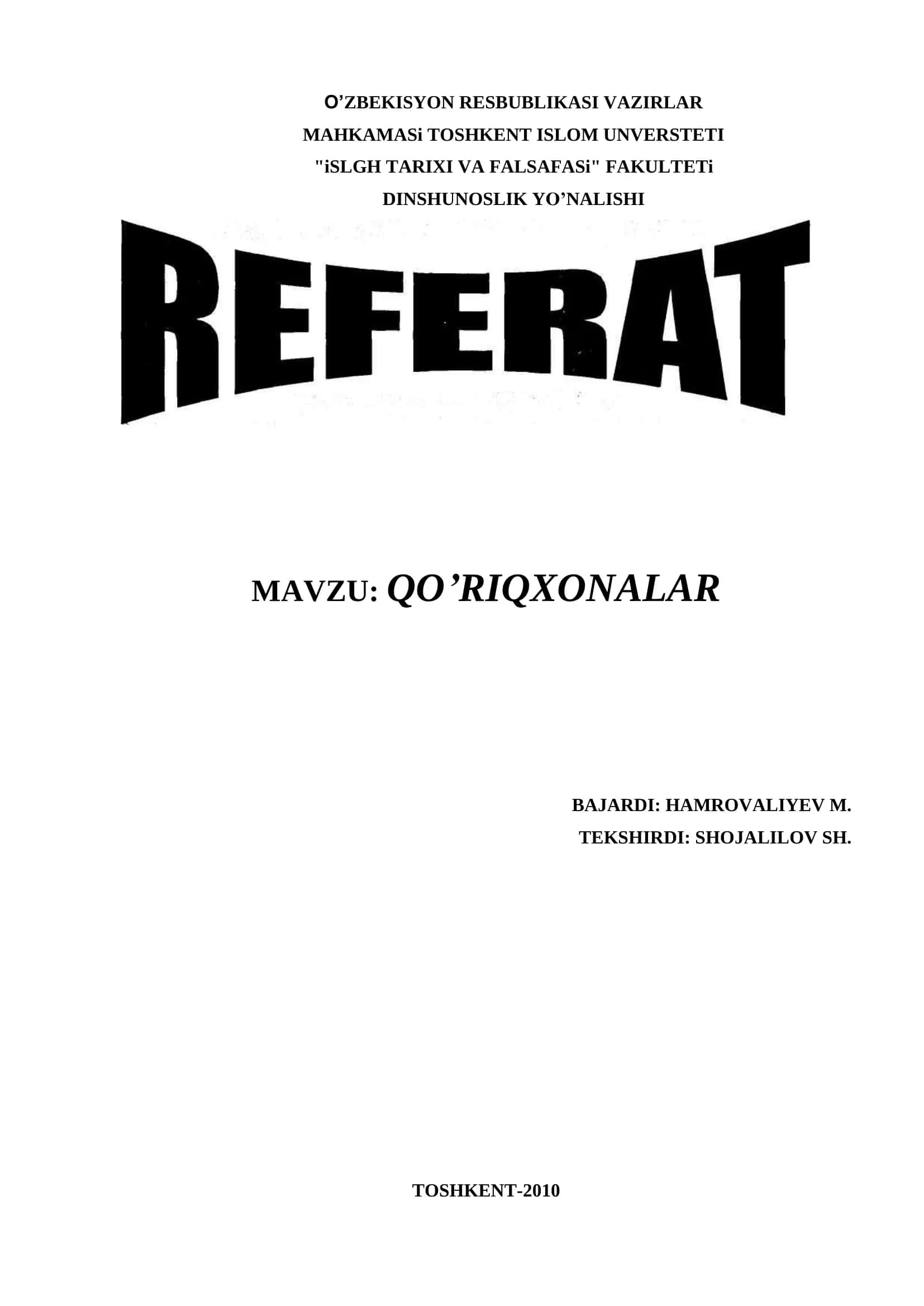 Baday-To’qay qo’riqxonasi