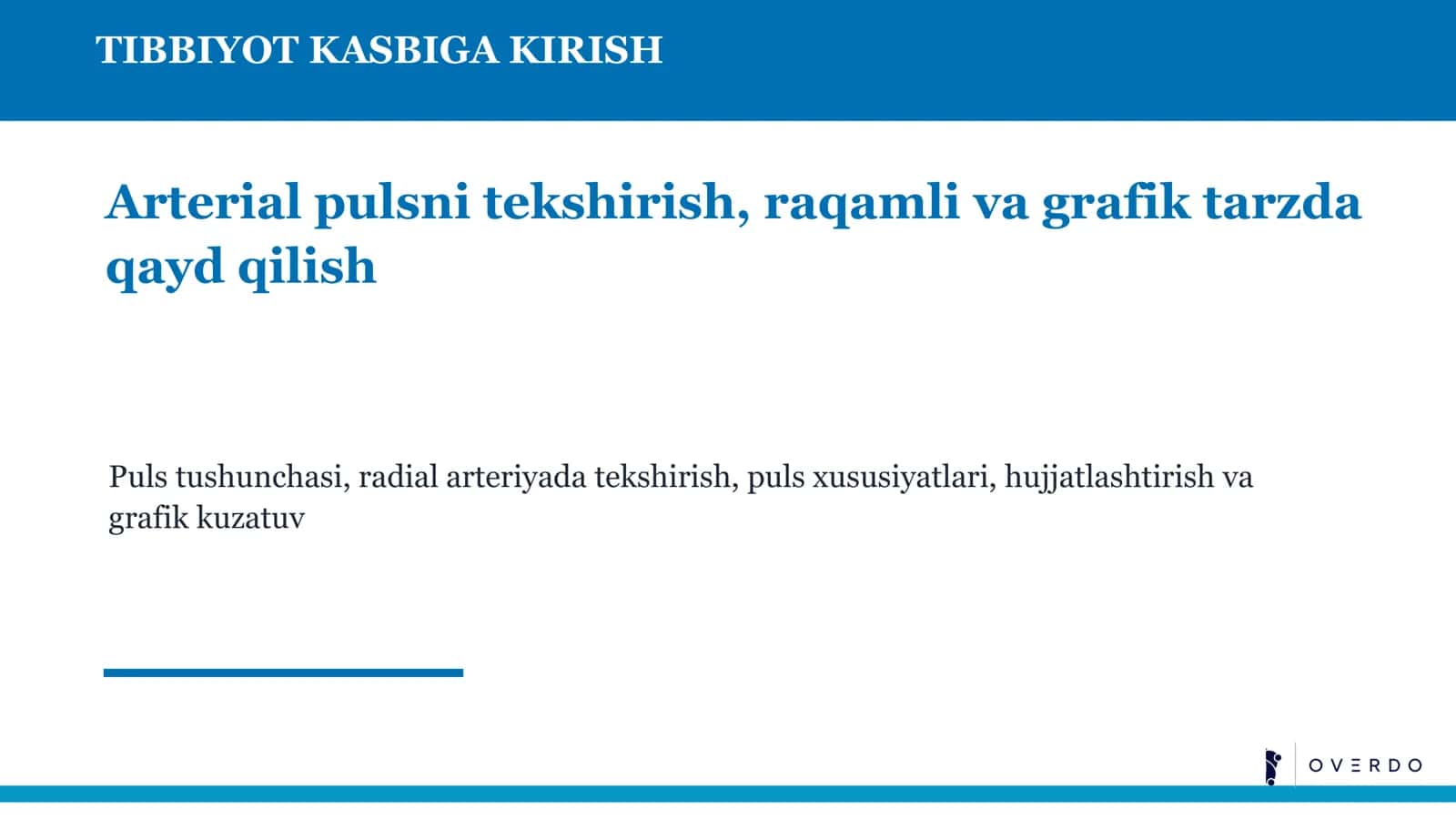 TIBBIYOT KASBIGA