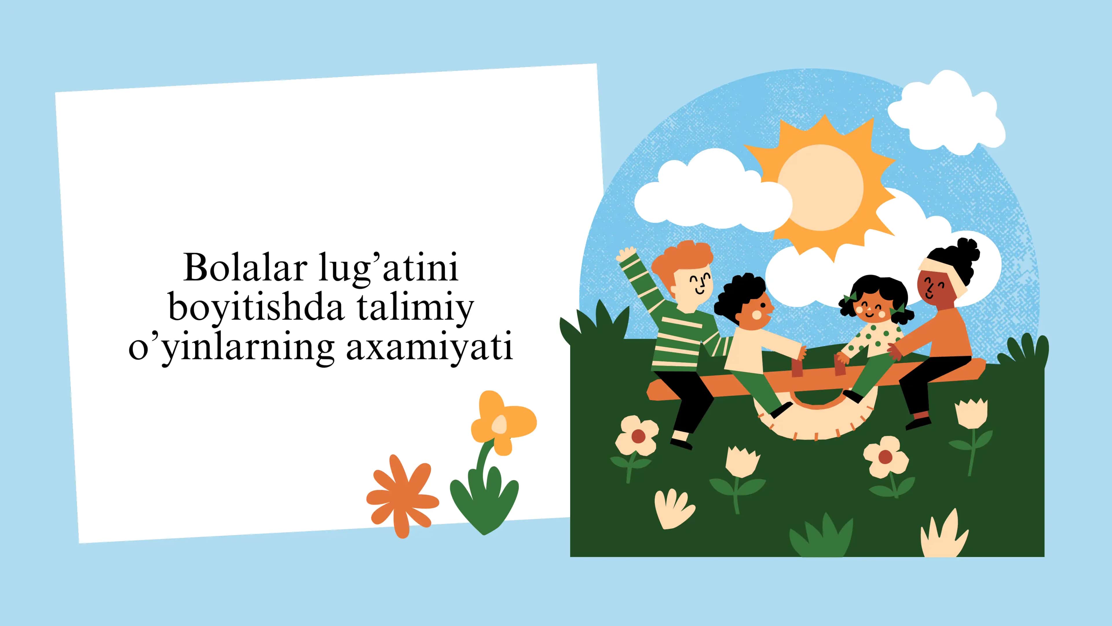 Bolalar lug’atini