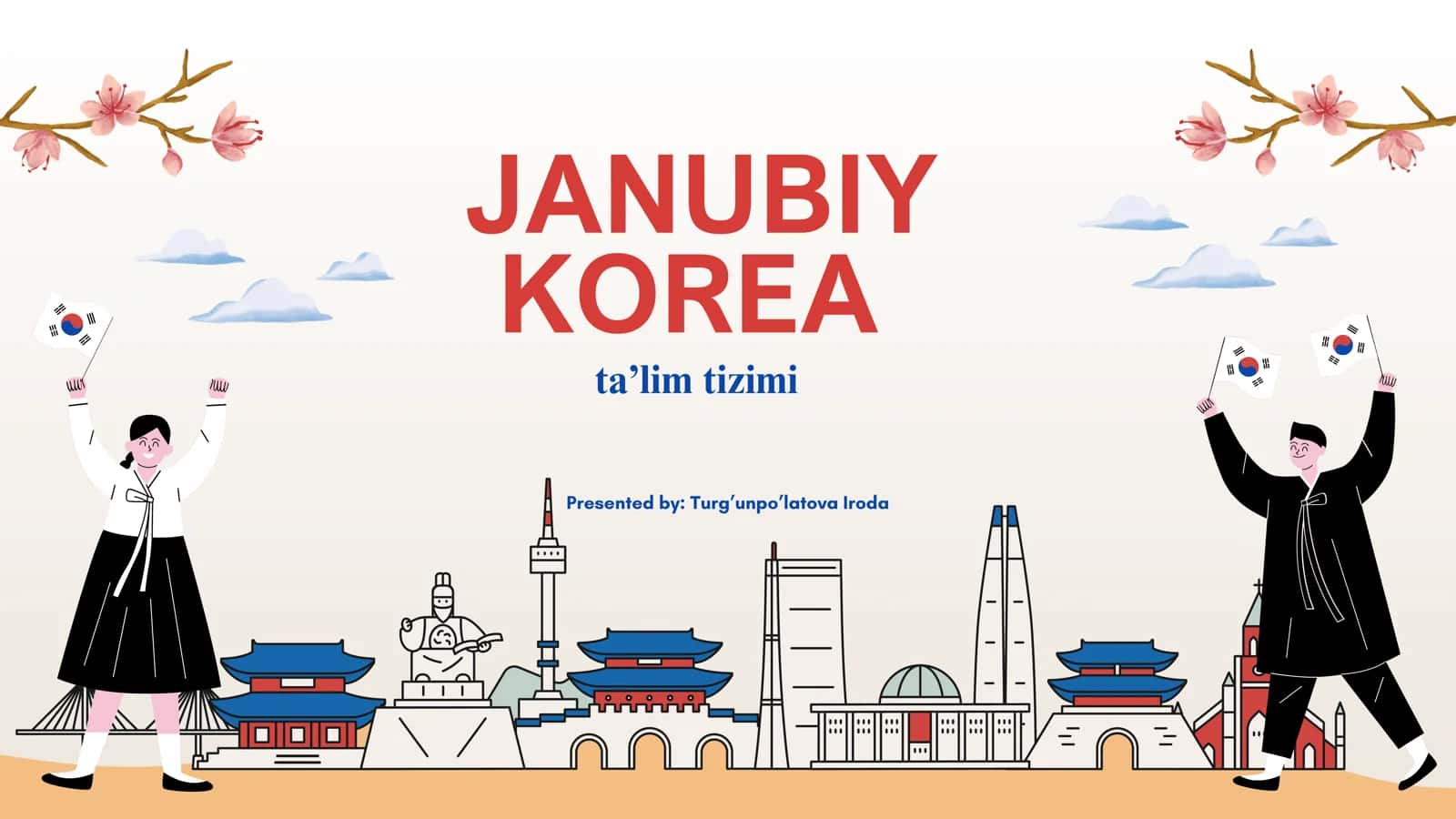 JANUBIY KOREA ta’lim tizimi