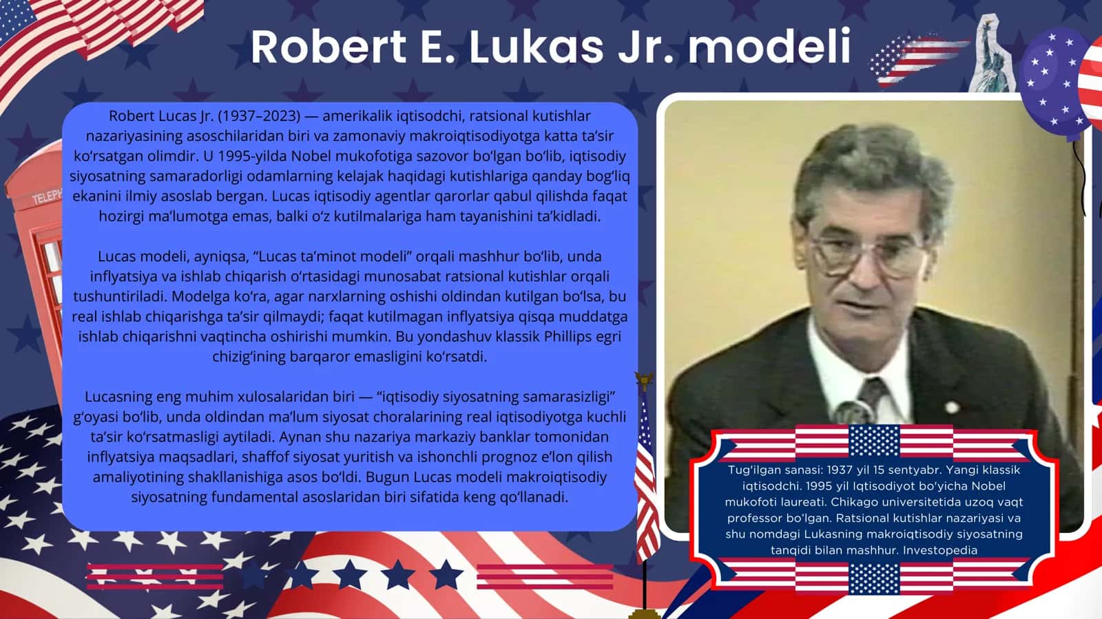 Lucas ta'minot modeli
