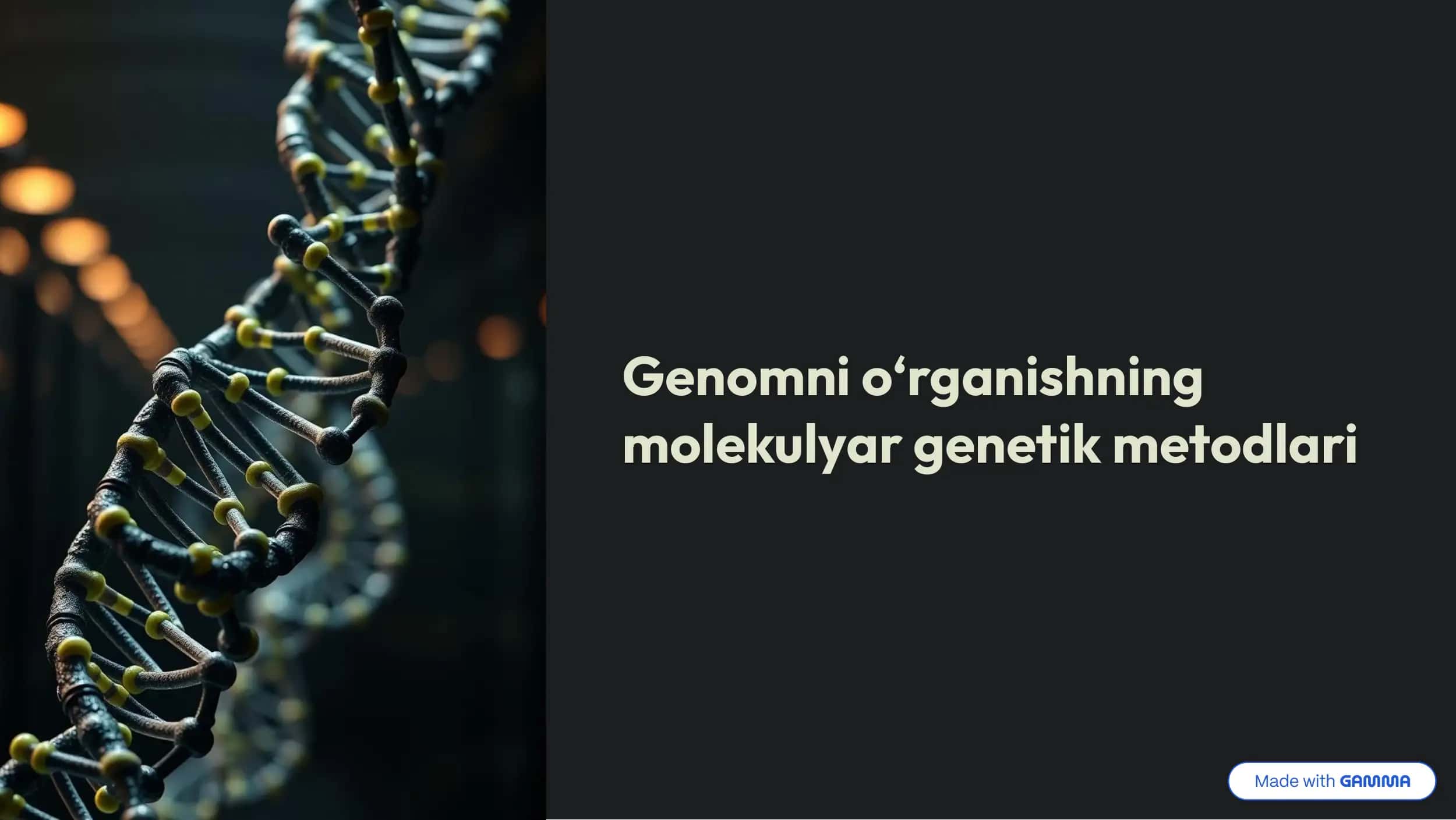 Molekulyar genetika