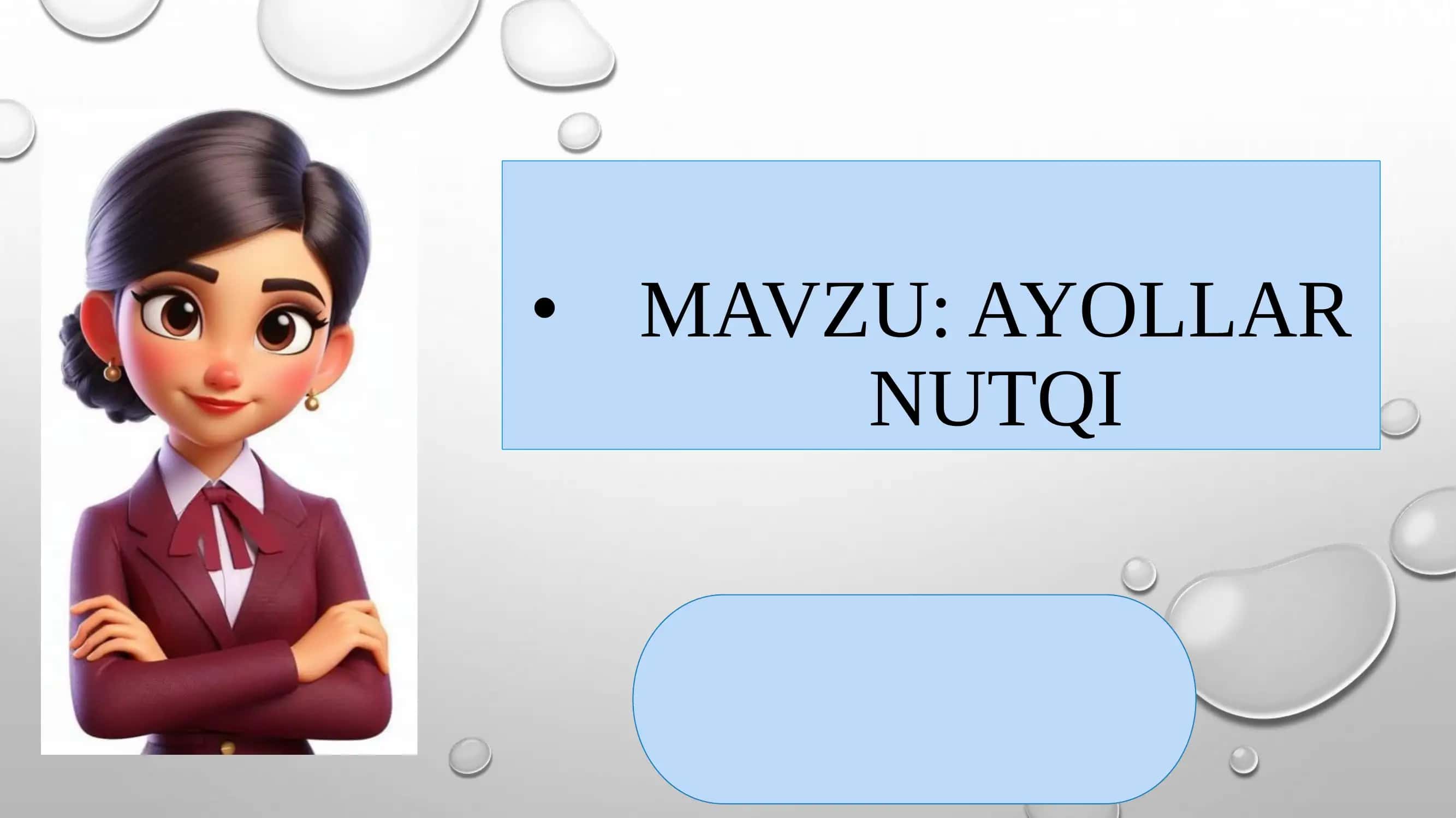 Ayollar Nutqi