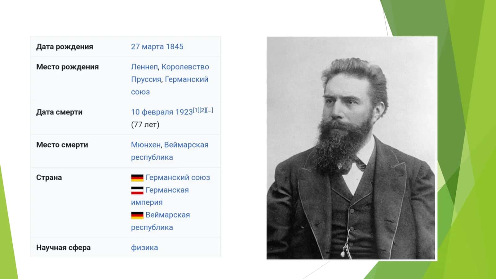 Вильгельм Конрад Рентген