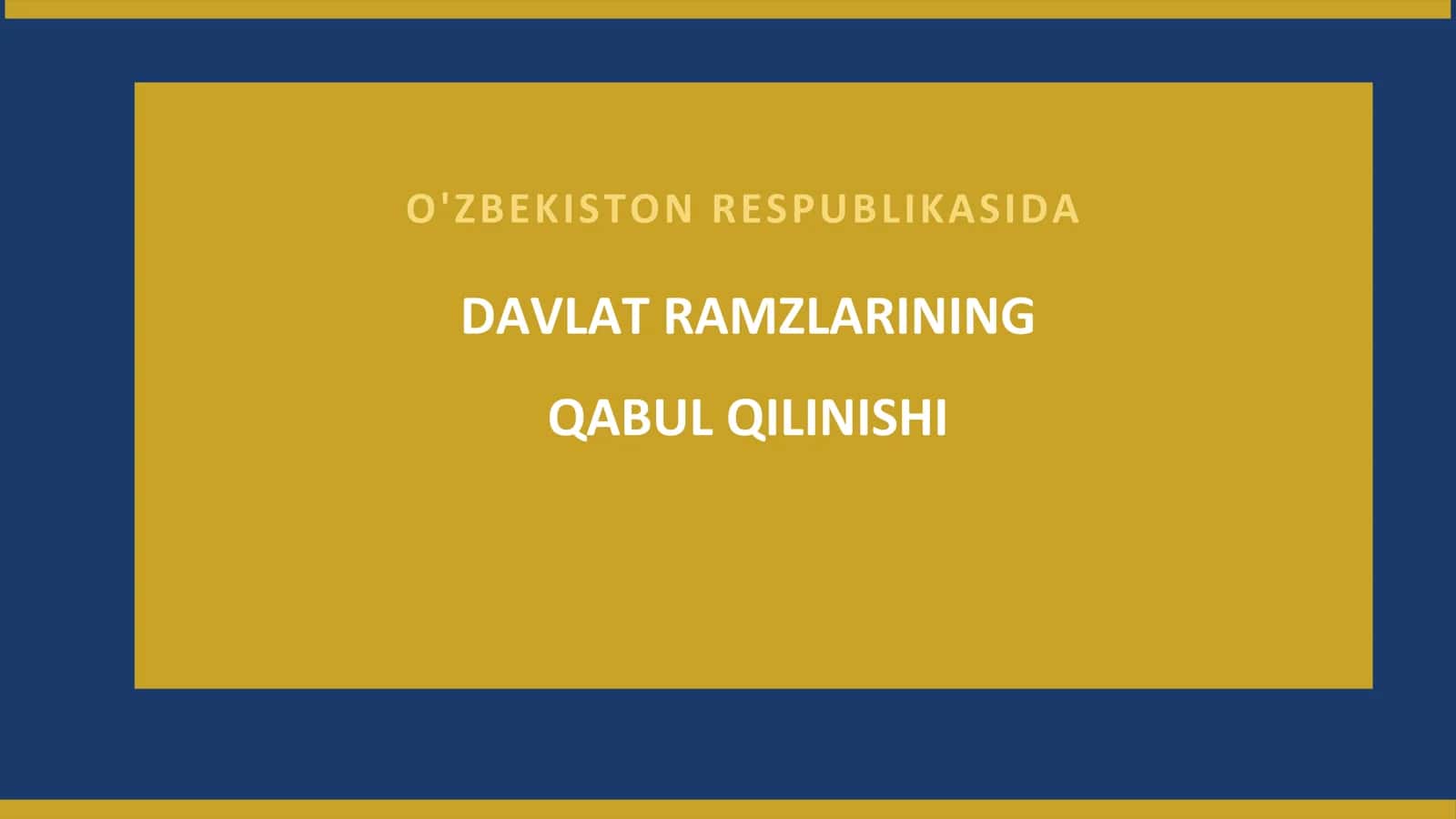 davlat ramzlari