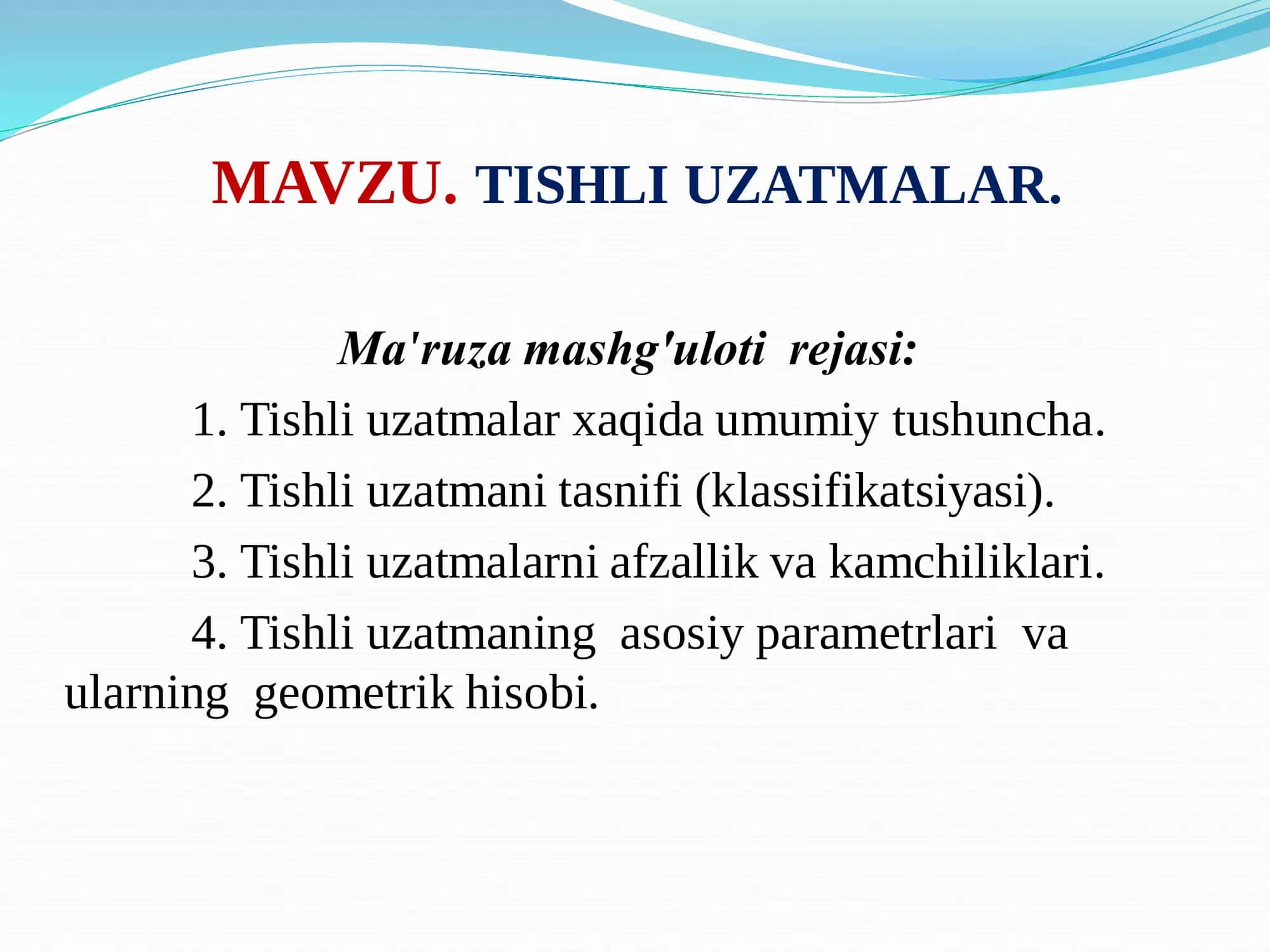 Tishli Uzatmalar