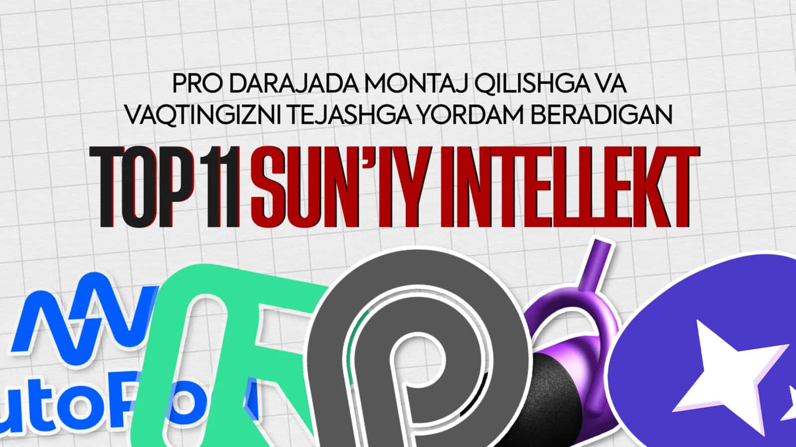 11 ta sun'iy intellekt