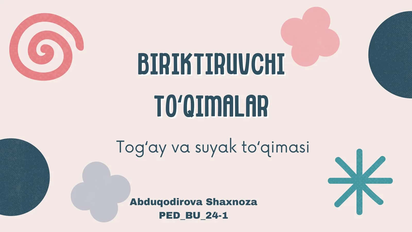 Togʻay va suyak toʻqimasi