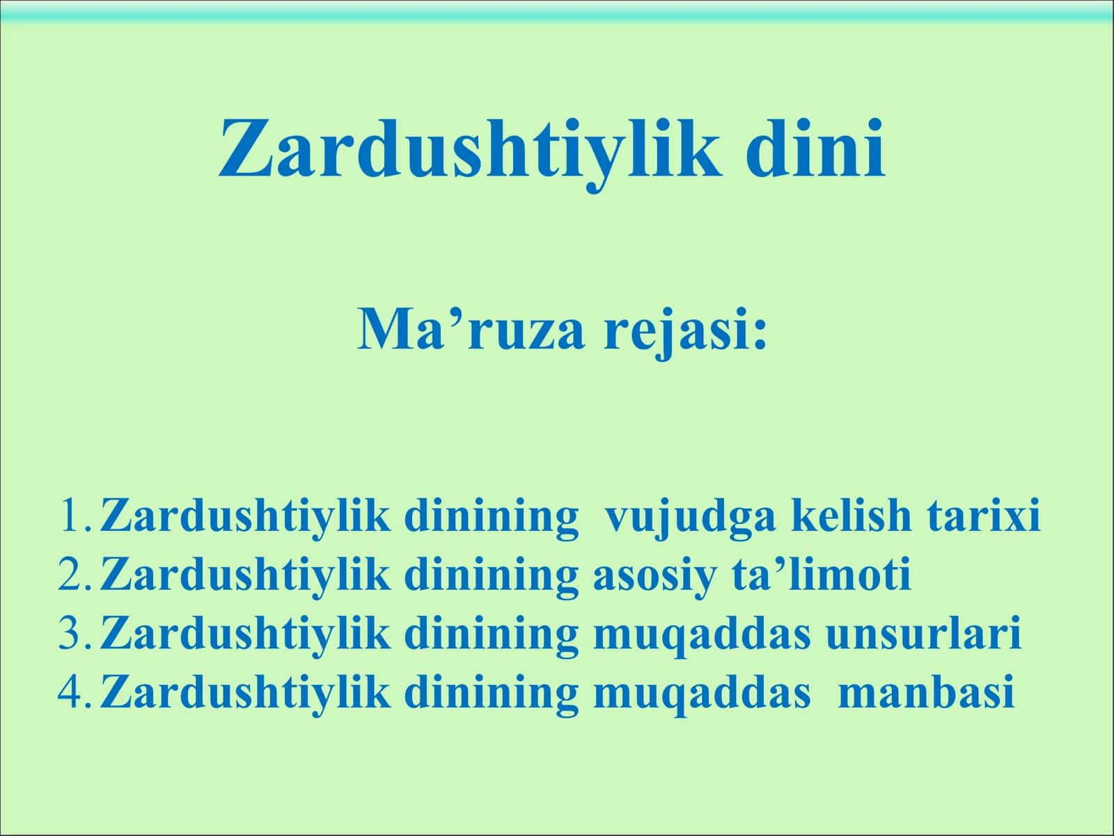 Zardushtiylik dini