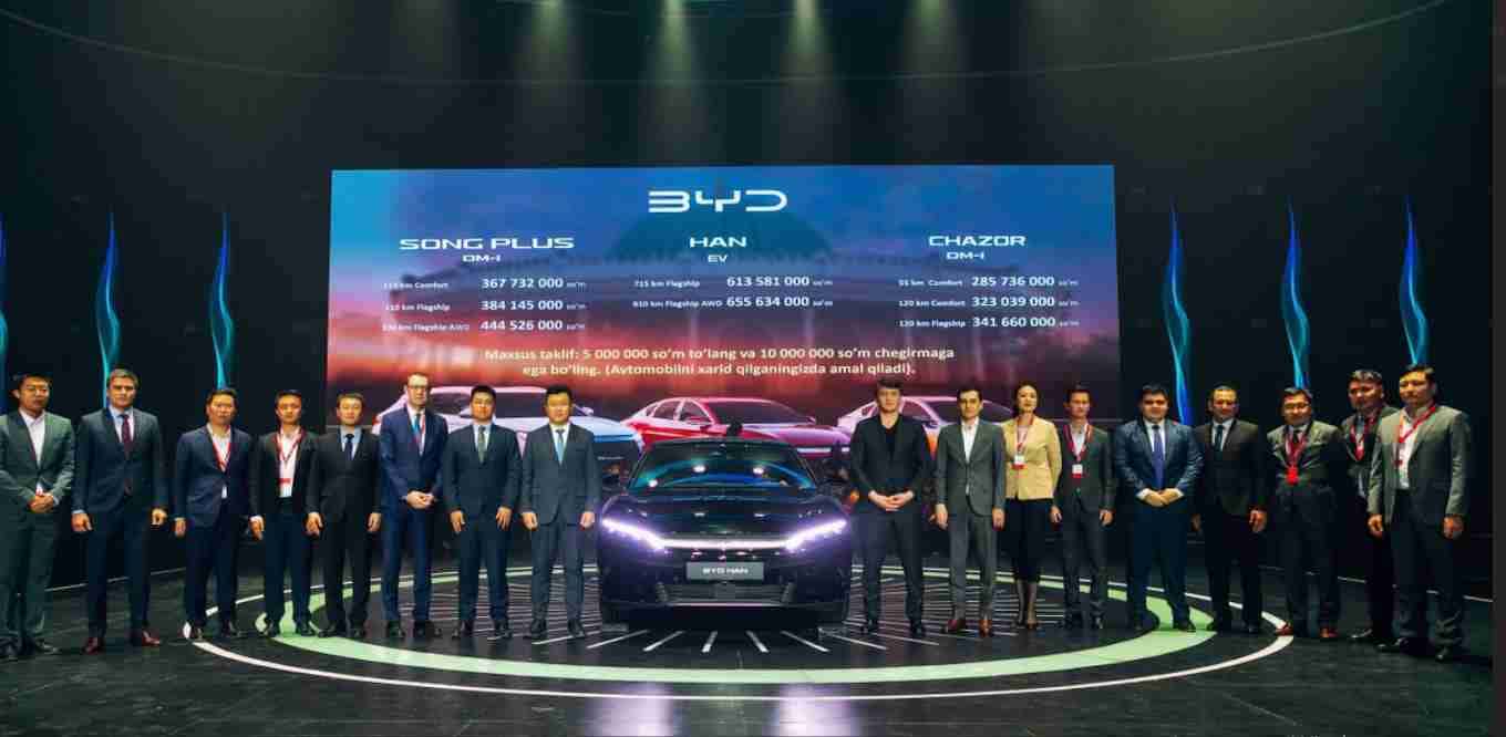Jizzaxdagi BYD zavodi