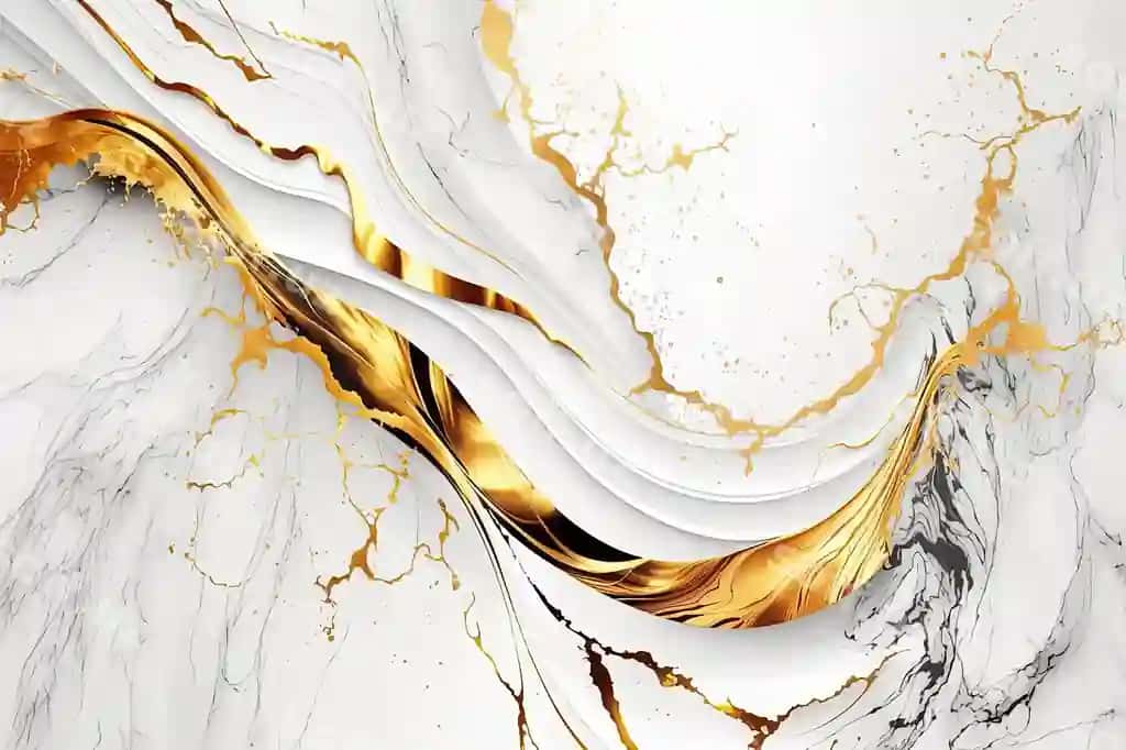 Aniq marmoriz oq qon berish uylandirib berish uchun fonda | Abstract marble white gold background wedding invitation backdrop