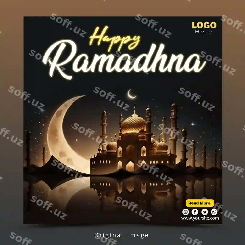 Ramazon kirim an'iyaviy islamiy bayram diniy ijtimoiy media | Ramadan kareem traditional islamic festival religious social media