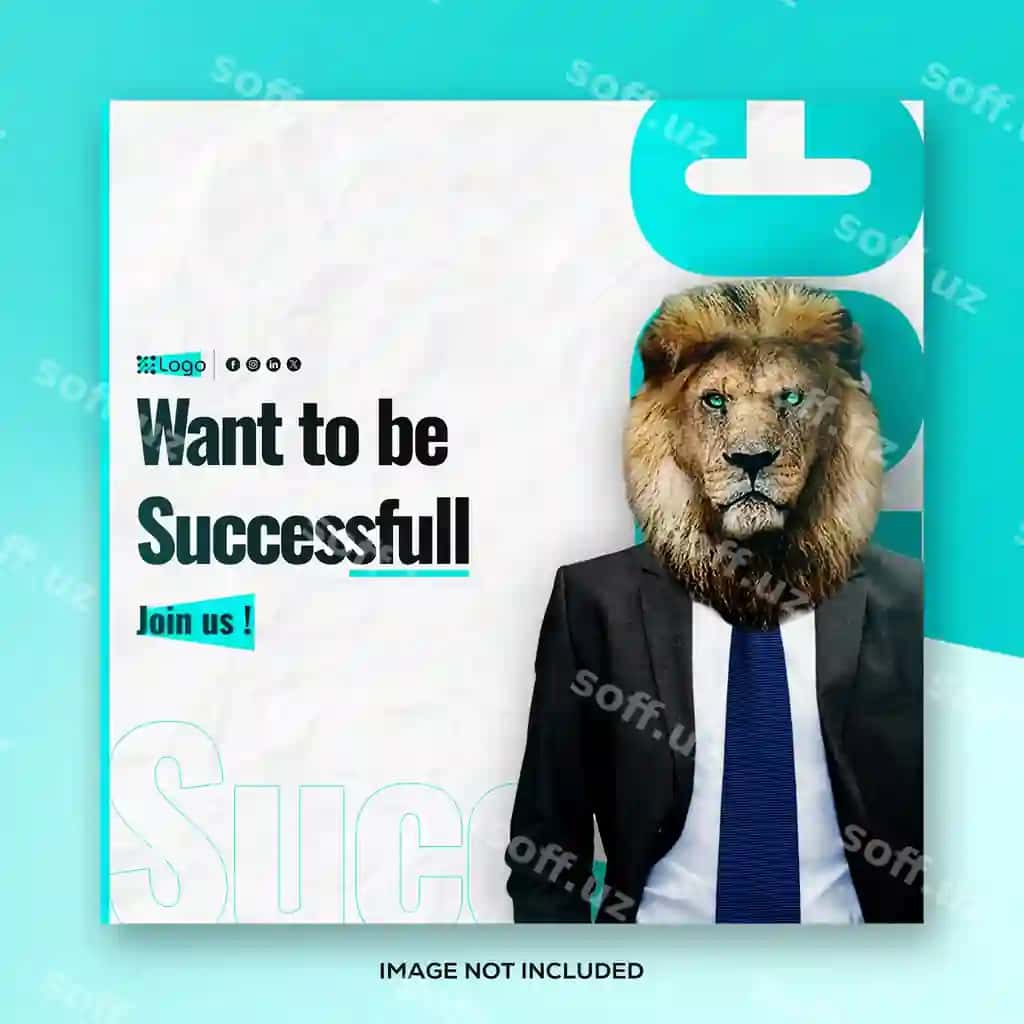 Raqamli marketing PSD kvadrat ijtimoiy tarmoqlar baner posti | Digital marketing psd square social media banner post