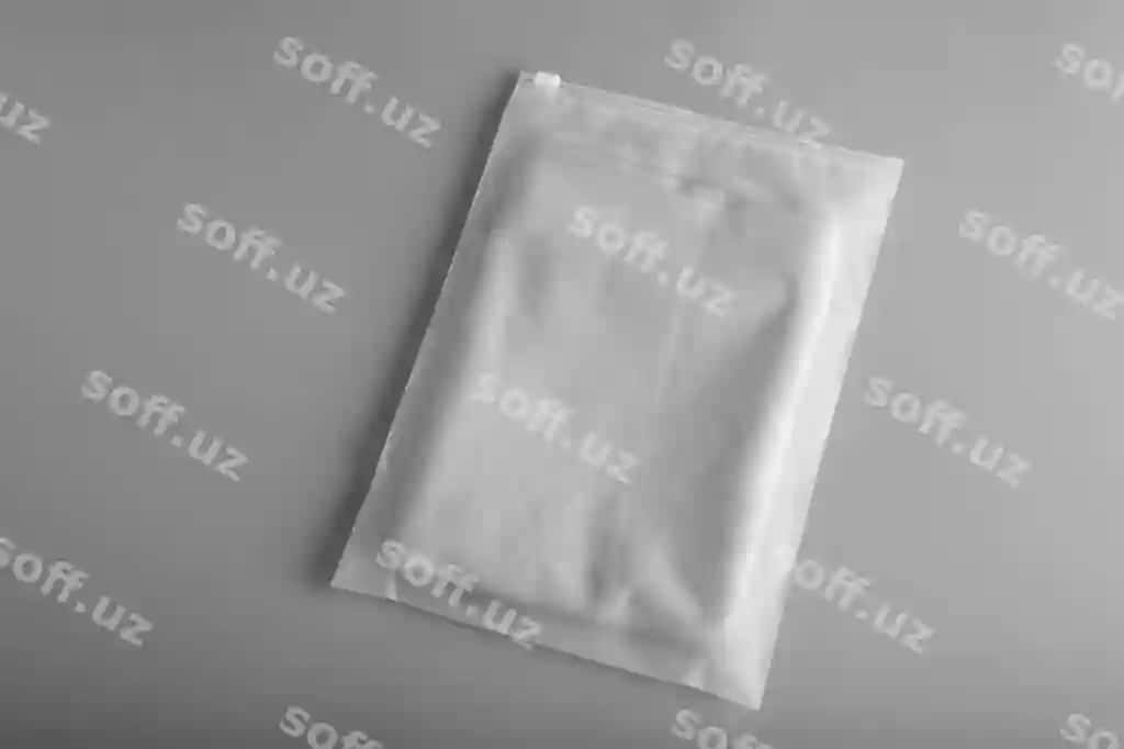 Yuqori ko'rinish shaffof sumka mockup | Top view transparent bag mockup