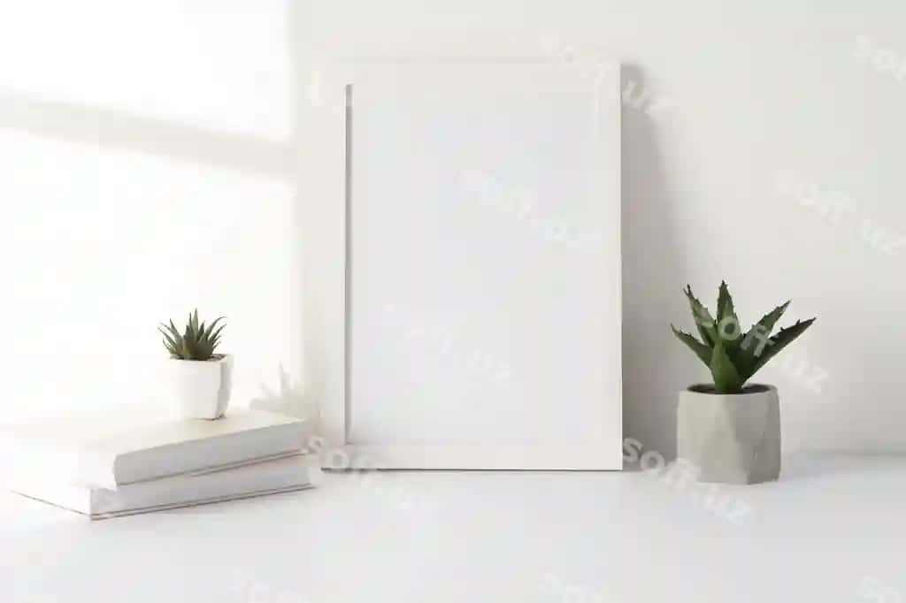 Diploma ramasi mockup dizayni | Diploma frame mockup design