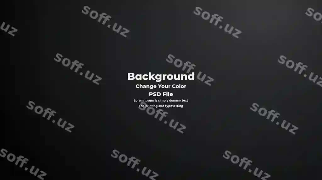 Psd anqarli qora gradientli bo'sh qorong'i tekstura devor fon | Psd abstract black gradient background empty dark texture wallpaper
