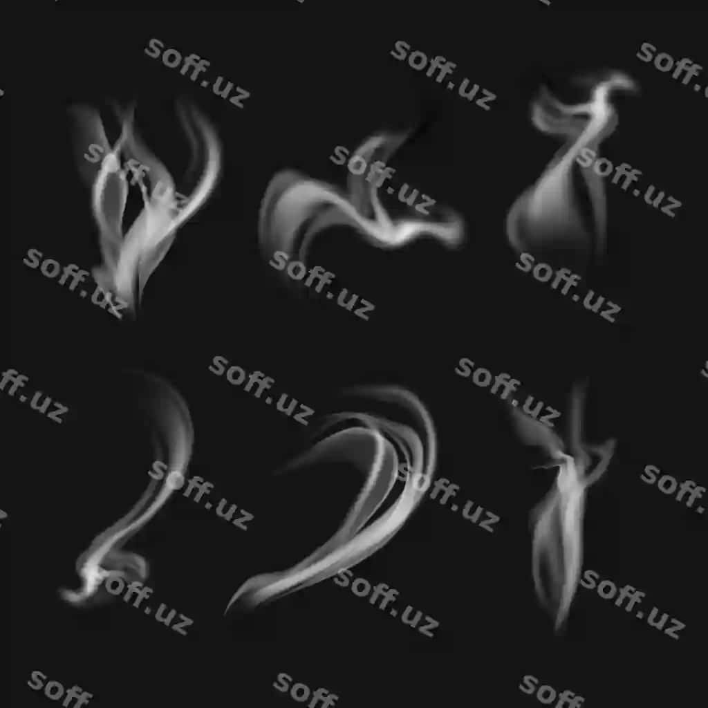 Haqiqiy dym effekt to'plam elementi | Realistic smoke effect collection element