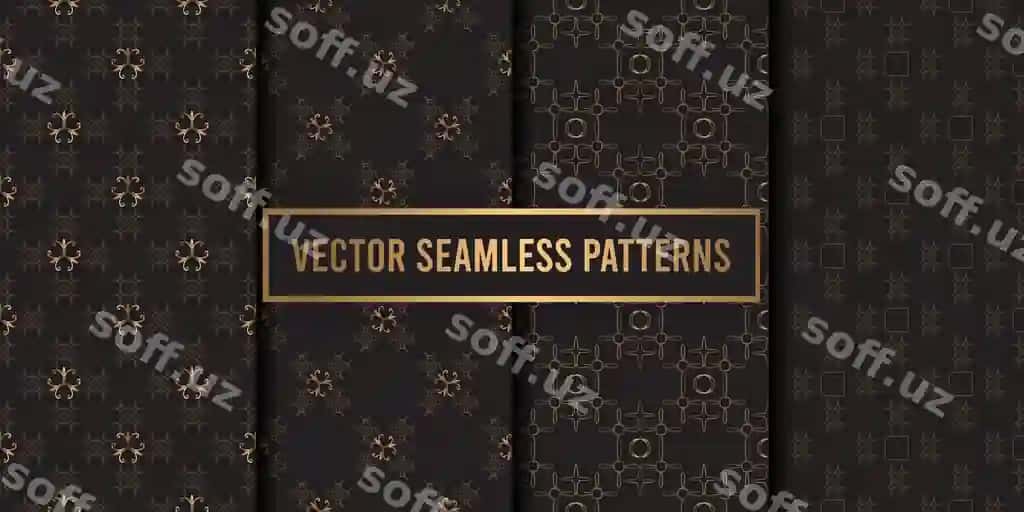Geometrik uzilmas naqsh | Geometric seamless pattern