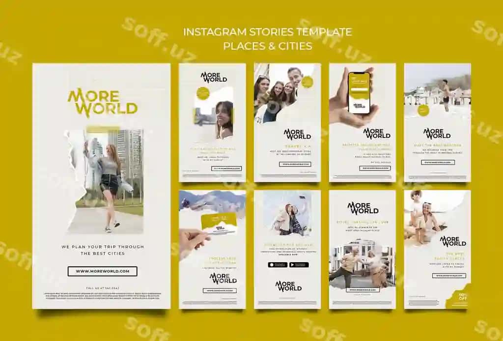 Instagram qo'llanmalari jamlanmasi shaharlar joylar sayohat | Instagram stories collection cities places traveling