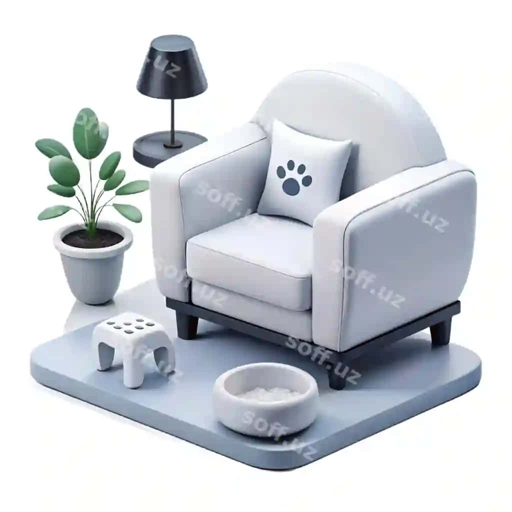Yashil uyi oq divan va o'simliklar qavati bilan | Living room with white couch plant floor