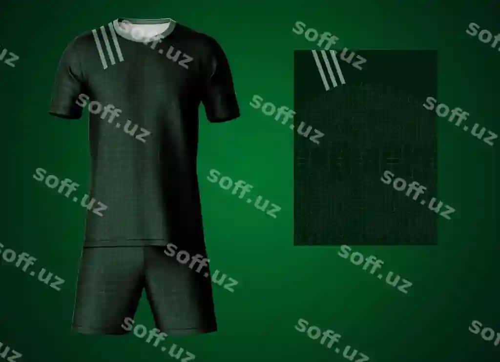 Soker futbol kiyimi namunasi old | Soccer jersey kit mockup front