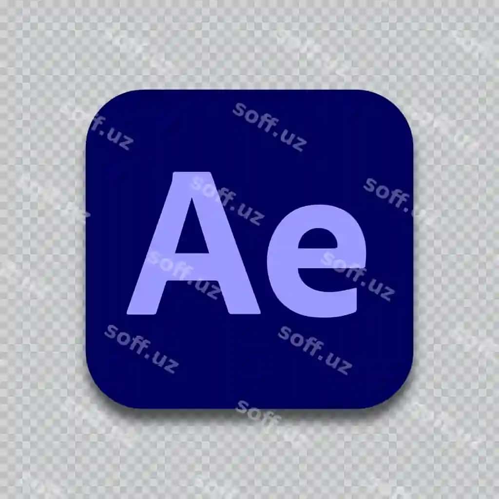 Adobe After Effects dastur ikonasi | Adobe after affects software icon