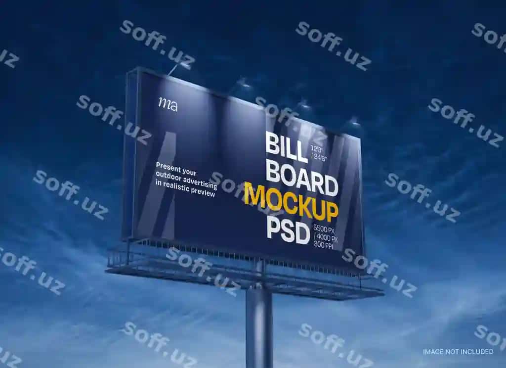Billboard namunasi | Billboard mockup