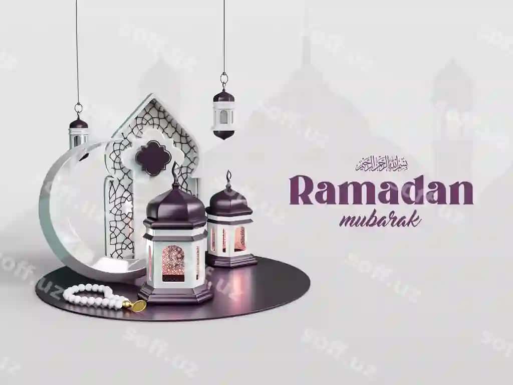 Ramadan muborak tabrik kartasi ijtimoiy tarmoqlar banneri dizayni | Ramadan mubarak greeting card social media banner design