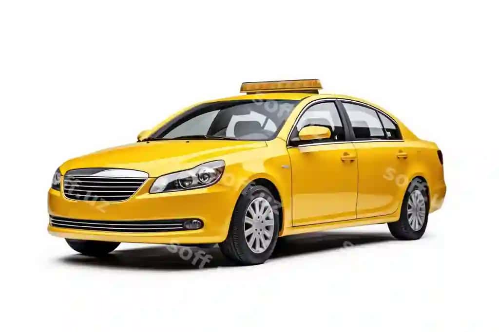 Taksi mashina oq fonda | Car taxi vehicle white background