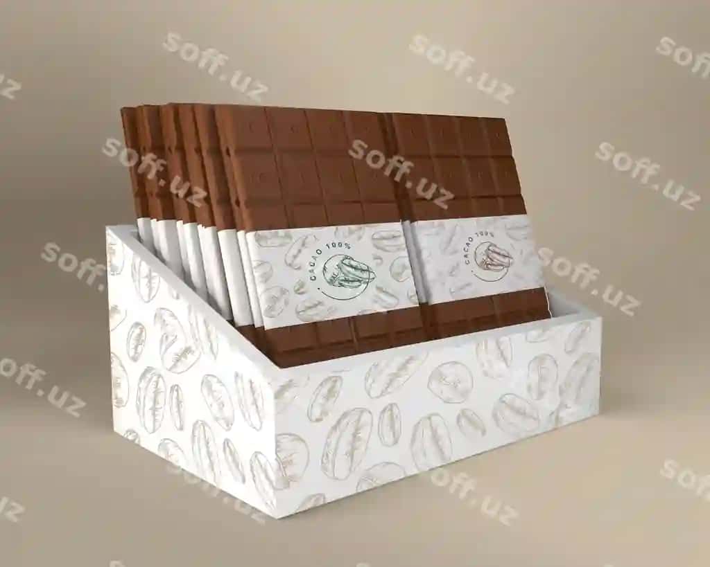 Shokolad qutisi qog'oz packeta dizayni | Chocolate box paper packaging design