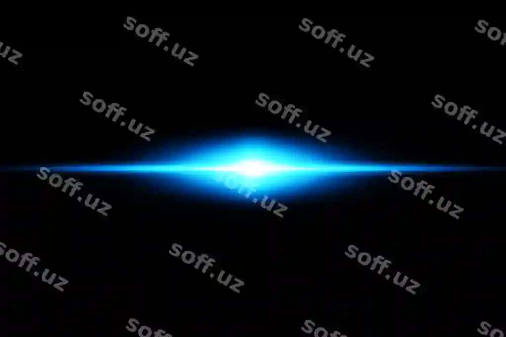Ko'k gorizontal lensplyajlar lasar nurlarini qamrab oladi gorizontal yorqin nurlar | Blue horizontal lens flares pack laser beams horizontal light rays