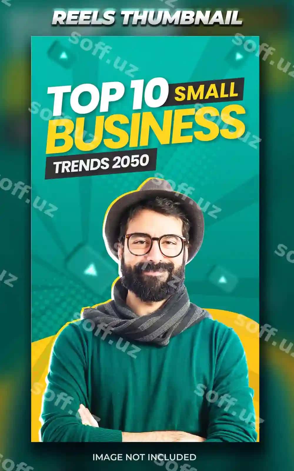 Korporat Instagram Reels, YouTube Shorts video minuaturka dizayni | Corporate instagram reels youtube shorts video thumbnail design