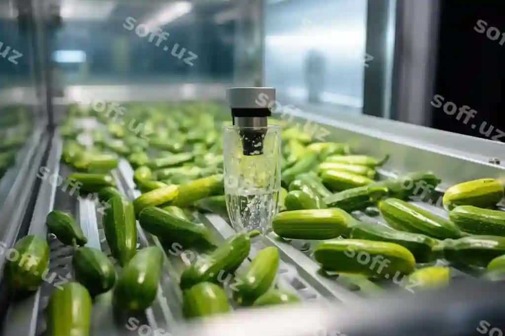 Kichik robot mexanizm khurmoq o'stiradi akilli fermerlik raqamli qishlovchilik | Small robot machine sprouts cucumbers smart farming digital agriculture