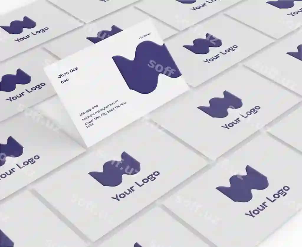 Biznes karta maketi | Business card mockup